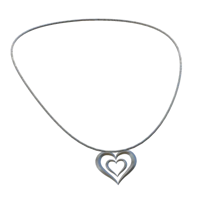 Y2K Heart Necklace