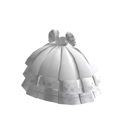 Adorable White Princess Gown